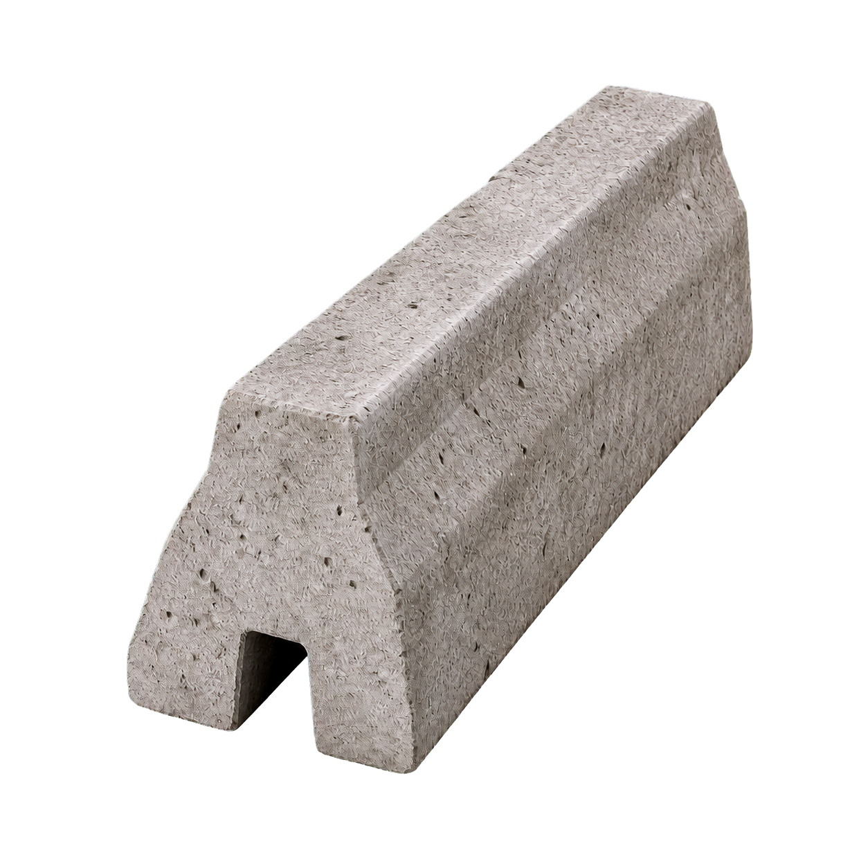 2-Foot Precast Curb Block manufactured by ST D'Acre